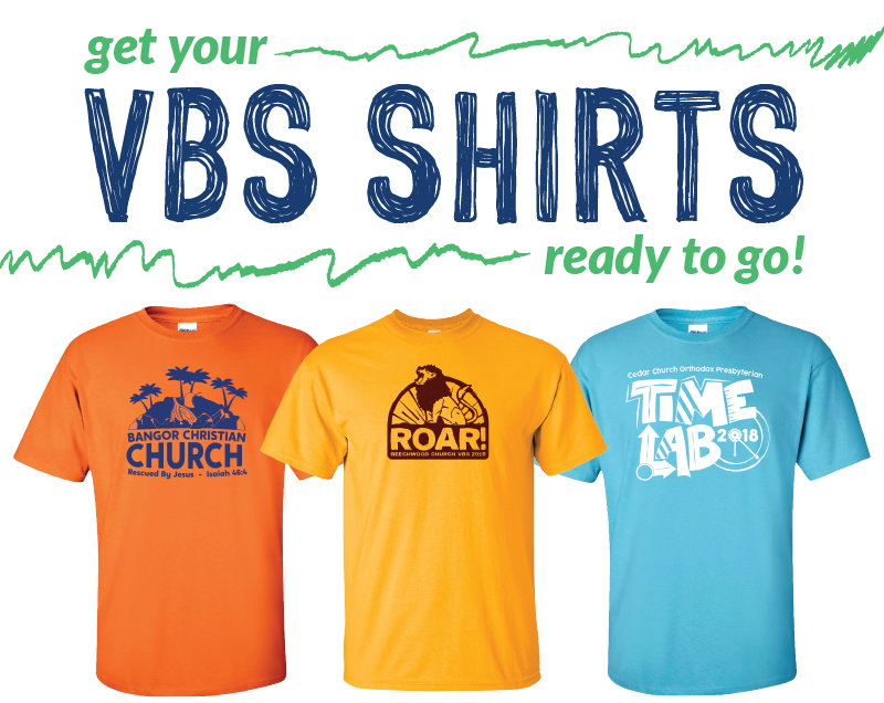 Custom VBS t-shirts